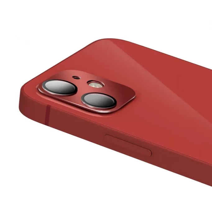 Защитное стекло для камеры Mocoll 2.5D Phone 12, Красное
