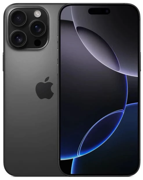 Смартфон Apple iPhone 16 Pro Max 256Gb Black Titanium (eSIM+SIM)