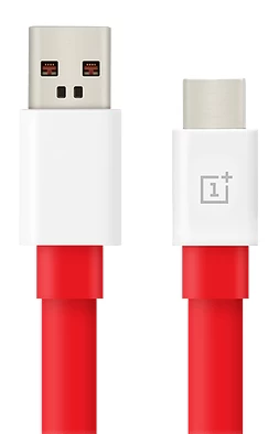 Кабель OnePlus SuperVooc Type-A to Type-C 1м, Красный (C201A)