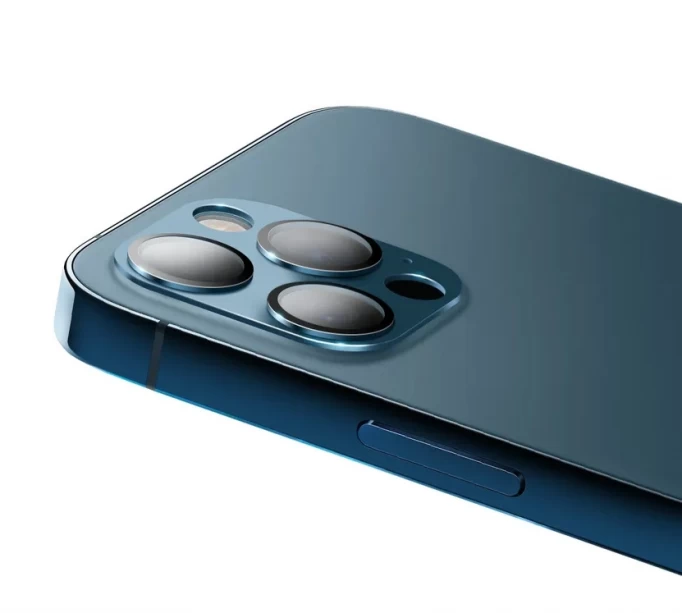 Защитное стекло для камеры Mocoll 2.5D iPhone 12 Pro Max, Синее