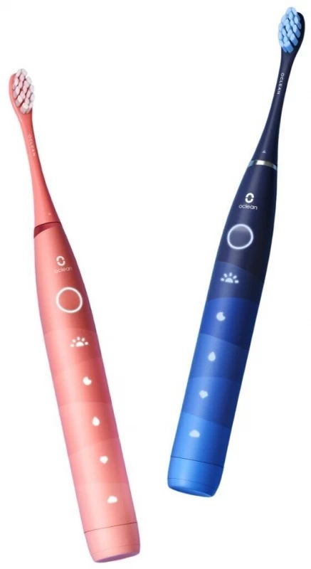 Набор электрических зубных щеток Oclean Find Duo Set, Blue/Red