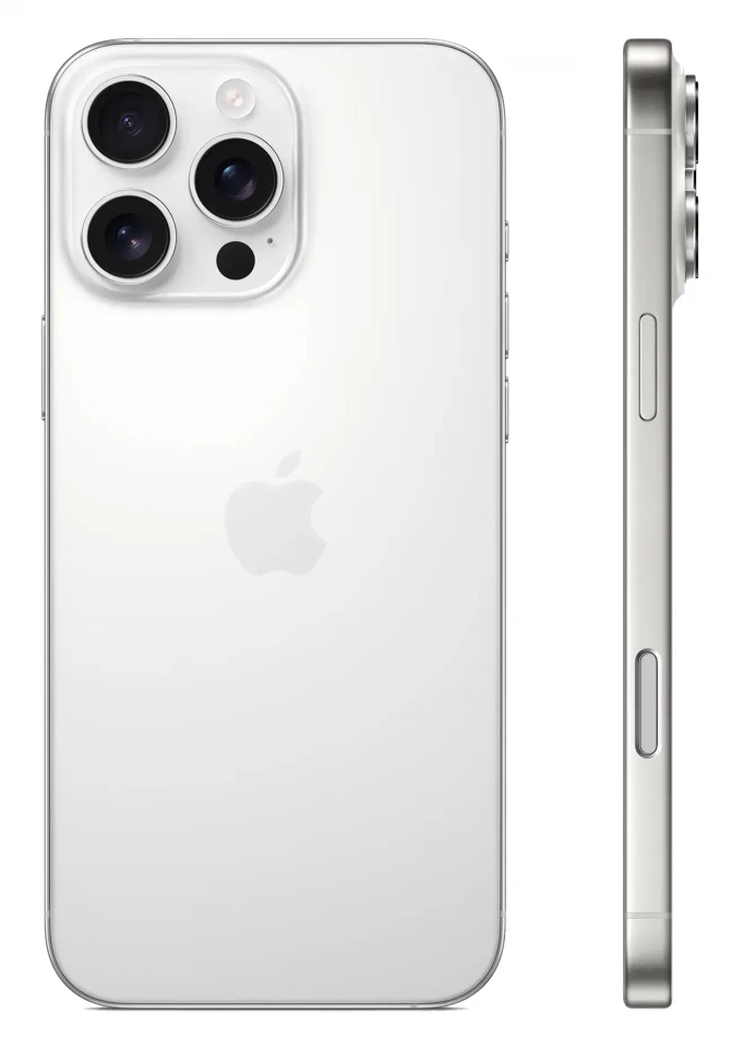 Смартфон Apple iPhone 16 Pro 128Gb White Titanium (eSIM)