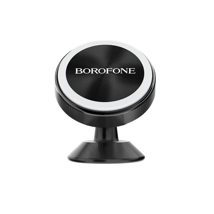 Держатель Borofone BH5 Platinum metal magnetic, Чёрный