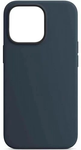 Накладка Silicone Case для iPhone 13 Pro, Тёмно-синяя