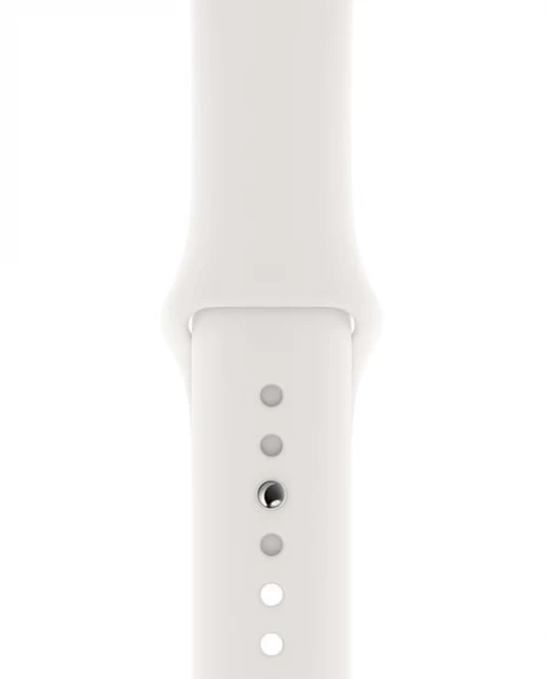 Ремешок для Apple Watch 38/40/41 мм силикон, Белый