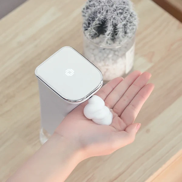 Автоматический дозатор для жидкого мыла Enchen Pop Clean, White