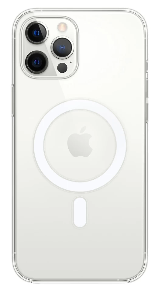 Накладка Clear Case with MagSafe для iPhone 12 Pro / iPhone 12, Прозрачная